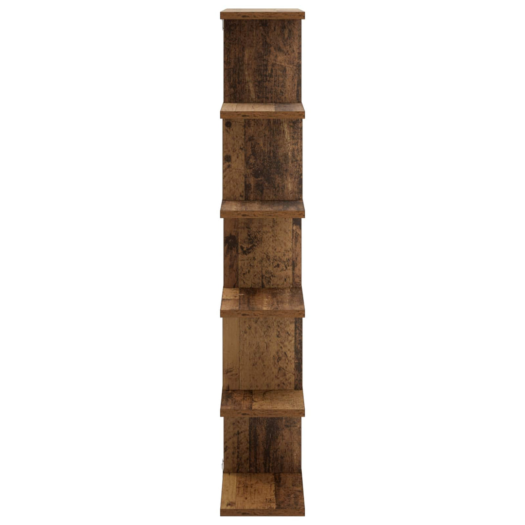 Væghylde Egetræ 70 x 17 x 101 cm Konstrueret træ