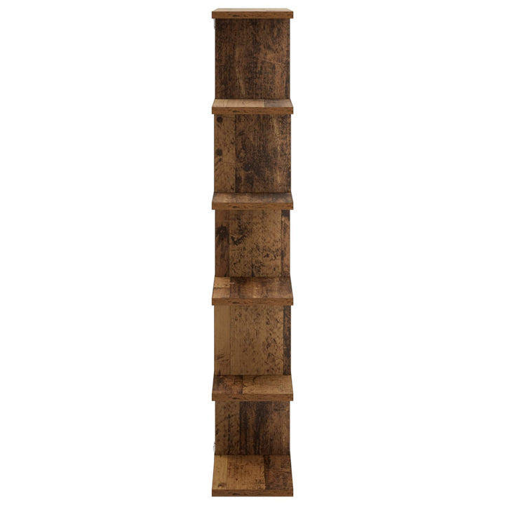 Væghylde Egetræ 70 x 17 x 101 cm Konstrueret træ