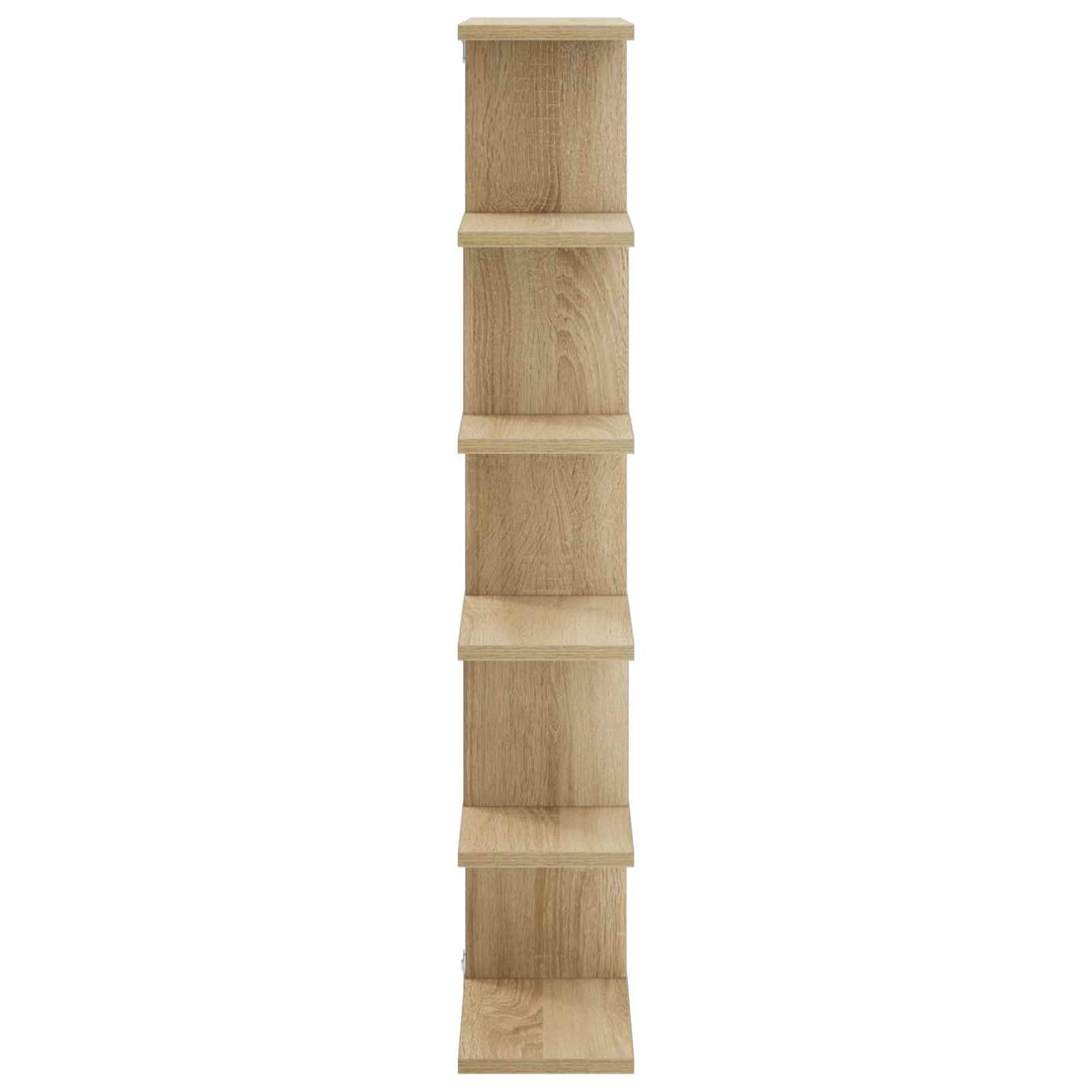 Væghylde Sonoma-eg 70 x 17 x 101 cm Konstrueret træ