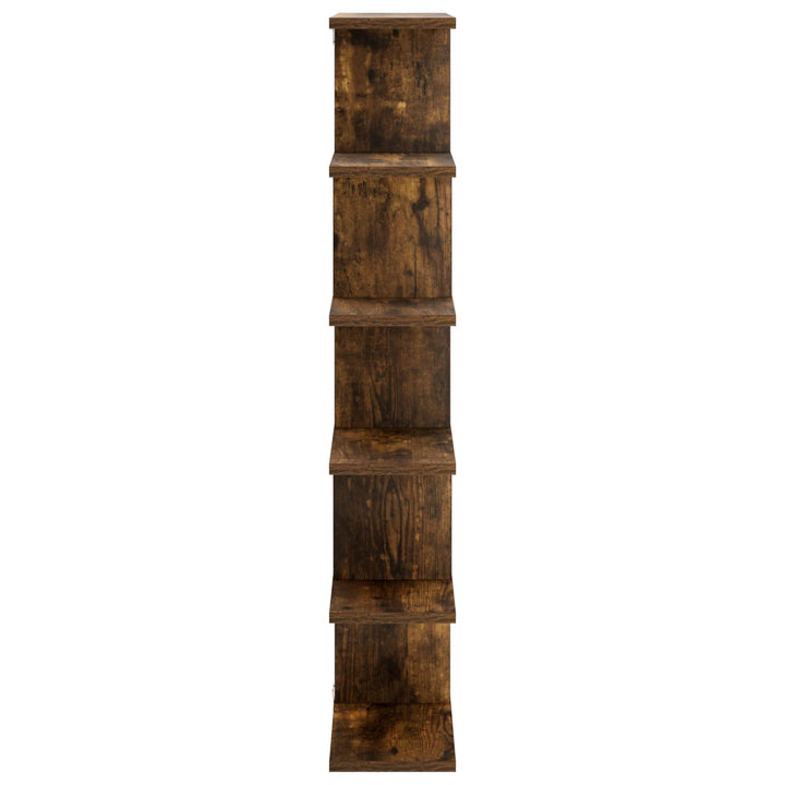 Væghylde Røget eg 70 x 17 x 101 cm Konstrueret træ
