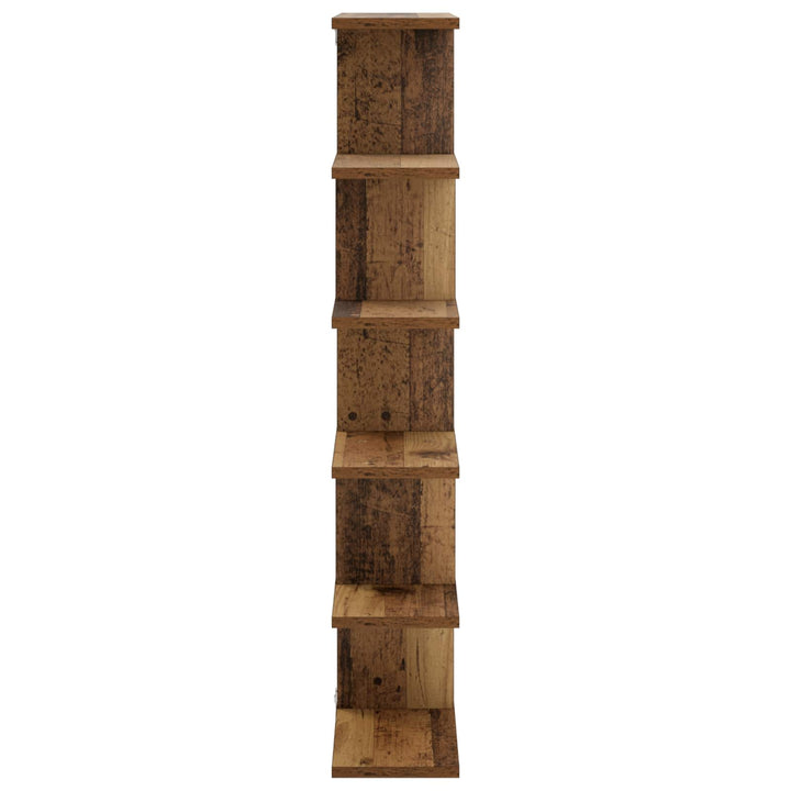 Væghylde Gammelt træ 70 x 17 x 101 cm Konstrueret træ