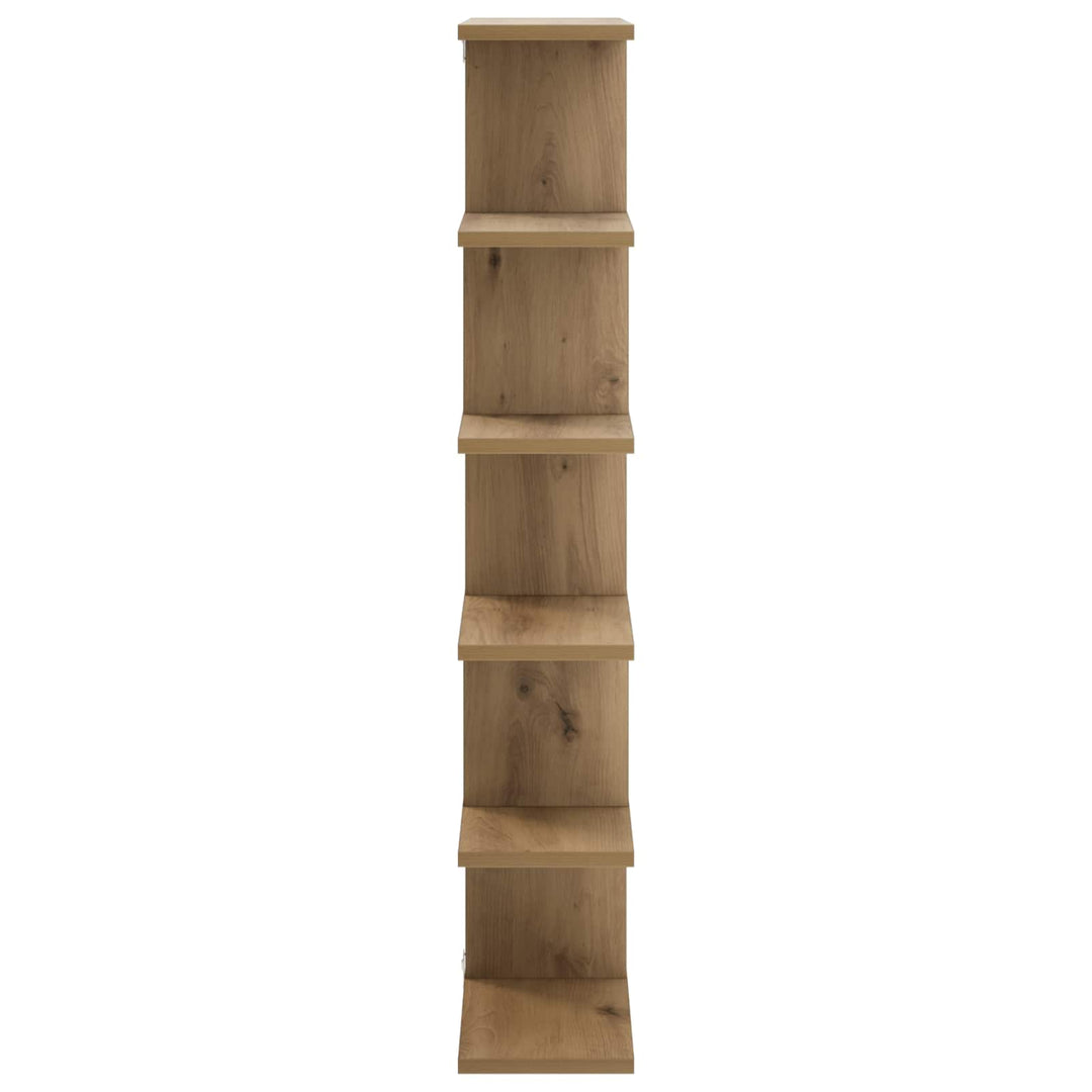 Væghylde Artisan-eg 70 x 17 x 101 cm Konstrueret træ