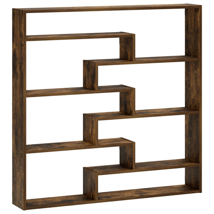 Væghylde Røget eg 103 x 17 x 102 cm Konstrueret træ