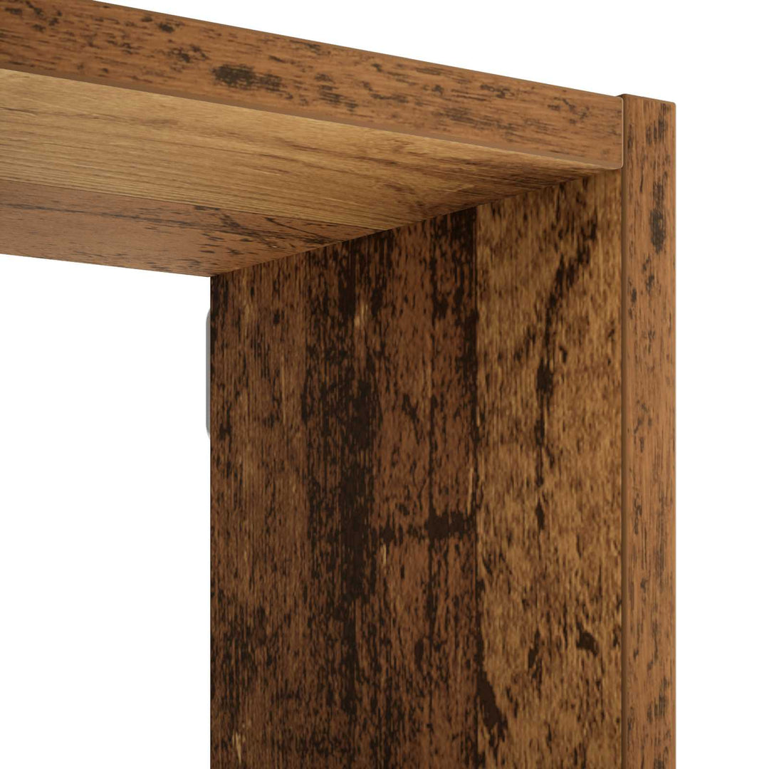 Væghylde Egetræ 72 x 17 x 55.5 cm Konstrueret træ