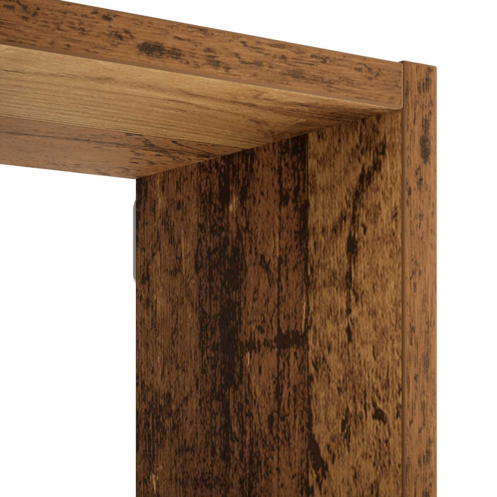 Væghylde Egetræ 72 x 17 x 55.5 cm Konstrueret træ