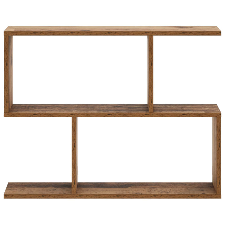 Væghylde Egetræ 72 x 17 x 55.5 cm Konstrueret træ