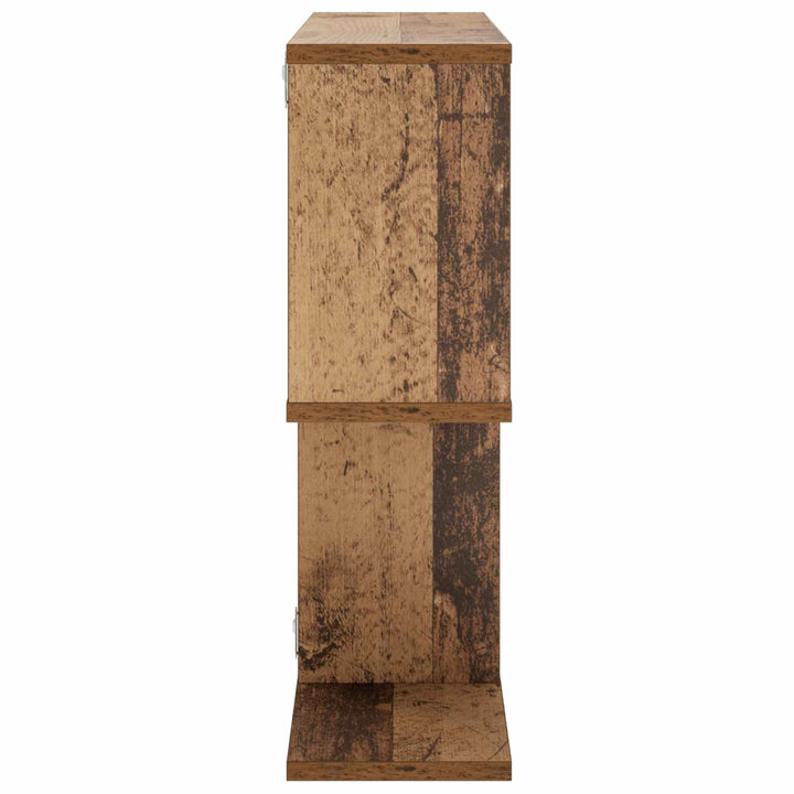 Væghylde Egetræ 72 x 17 x 55.5 cm Konstrueret træ