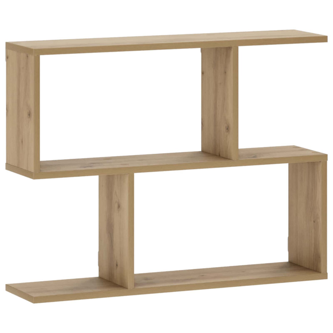 Væghylde Artisan-eg 72 x 17 x 55,5 cm Konstrueret træ