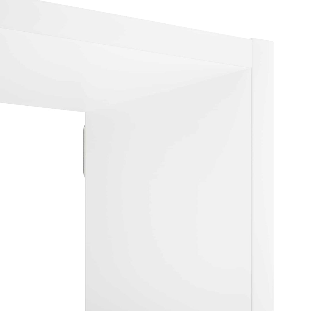 Væghylde Hvid 72 x 17 x 105 cm Konstrueret træ