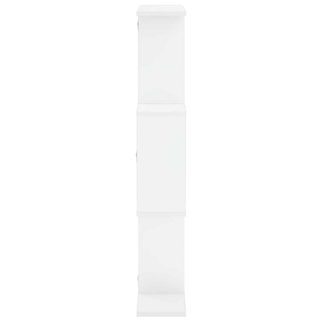 Væghylde Hvid 72 x 17 x 105 cm Konstrueret træ