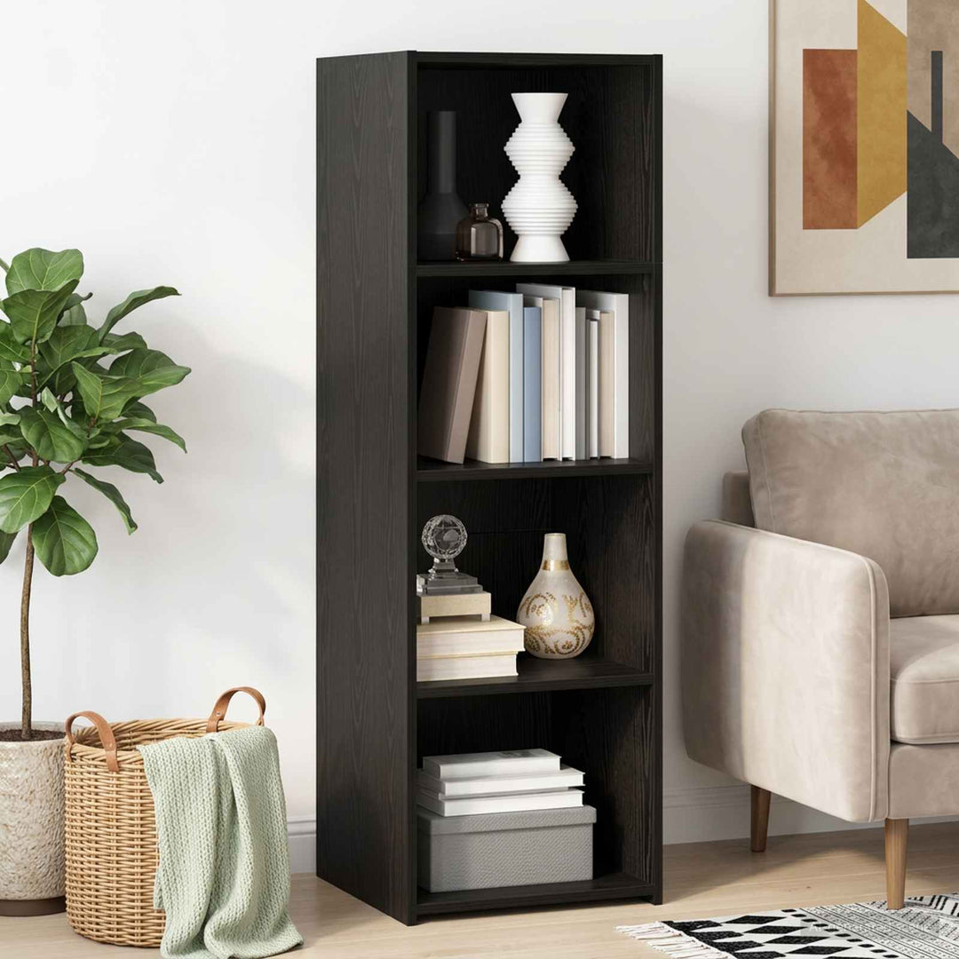 Highboard Sort eg 40 x 41 x 124 cm Konstrueret træ