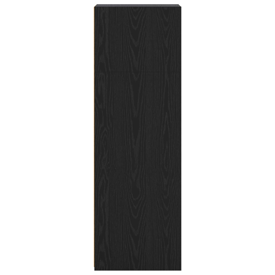 Highboard Sort eg 40 x 41 x 124 cm Konstrueret træ