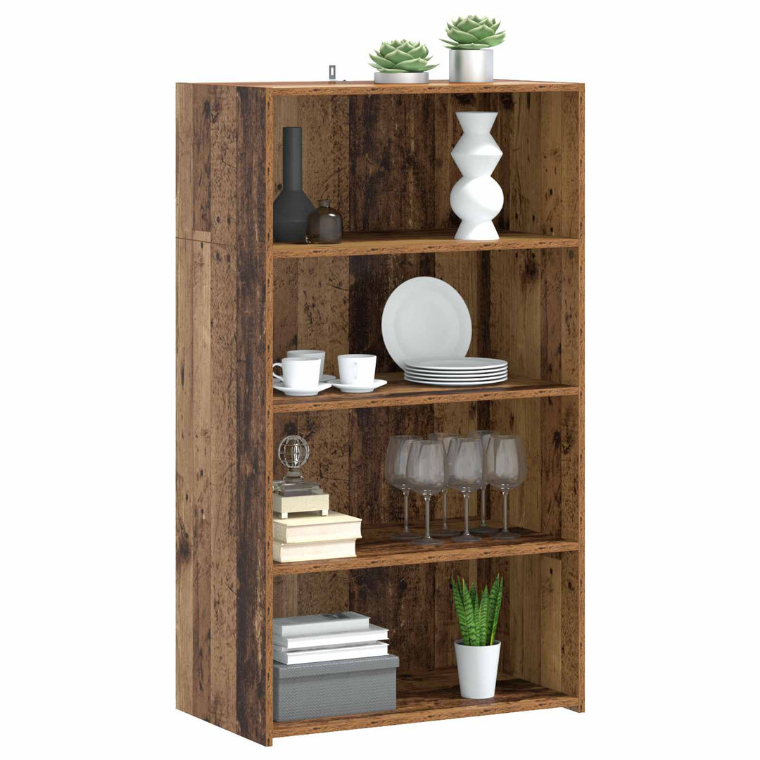 Highboard Gammelt træ 70 x 41 x 124 cm Konstrueret træ