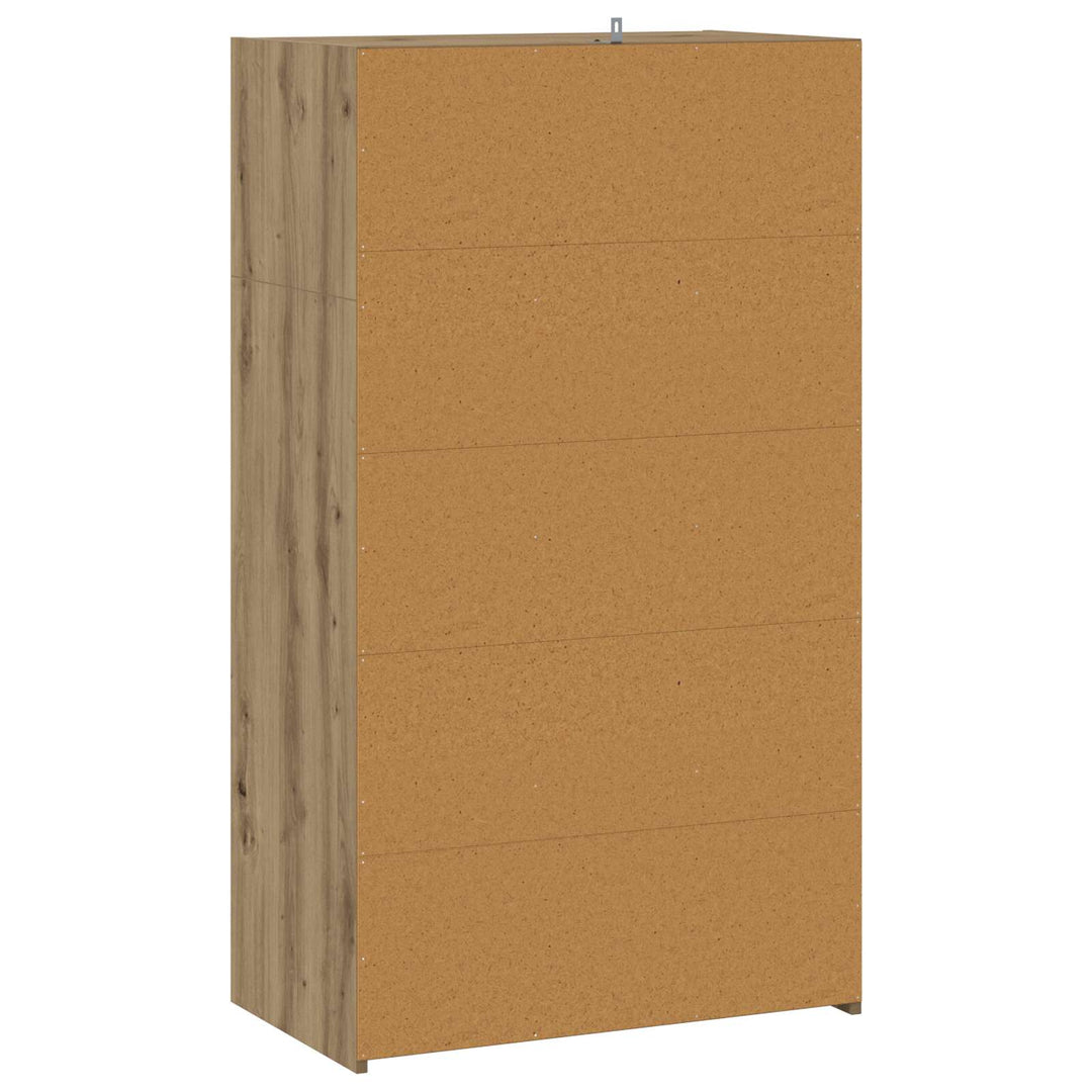 Highboard Artisan-eg 70 x 41 x 124 cm Konstrueret træ
