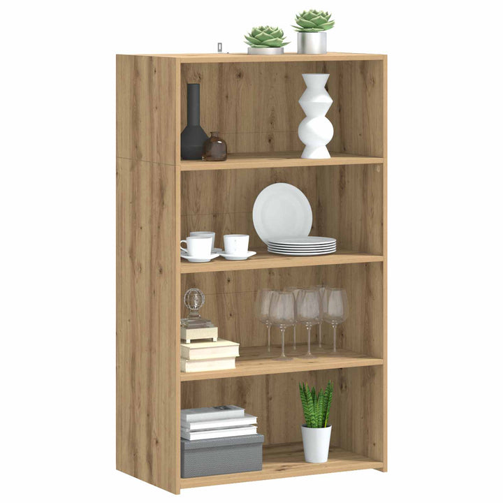 Highboard Artisan-eg 70 x 41 x 124 cm Konstrueret træ