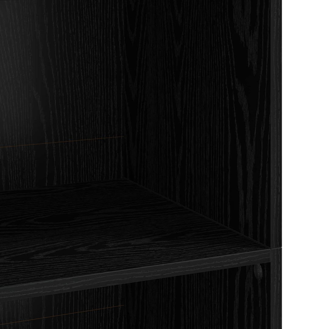 Highboard Sort eg 70 x 41 x 124 cm Konstrueret træ