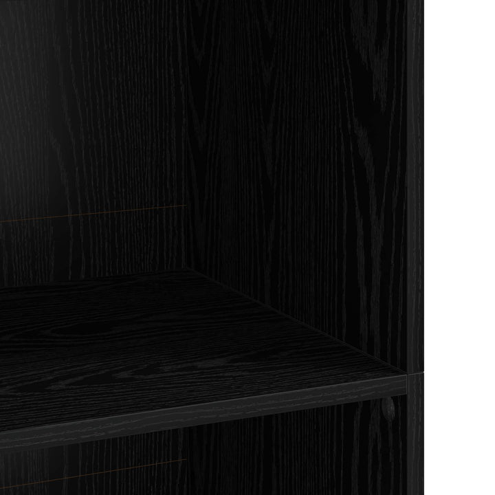 Highboard Sort eg 70 x 41 x 124 cm Konstrueret træ