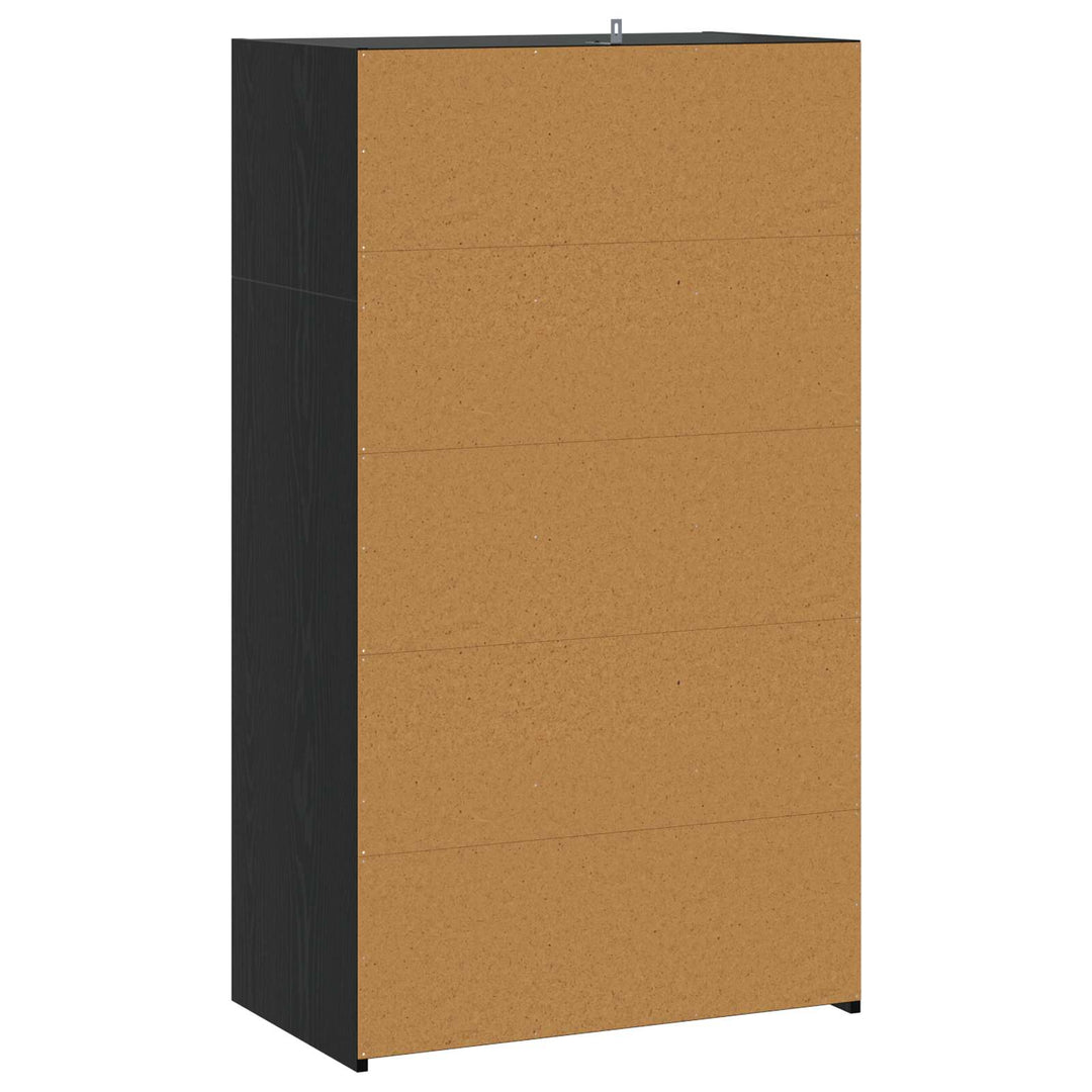 Highboard Sort eg 70 x 41 x 124 cm Konstrueret træ