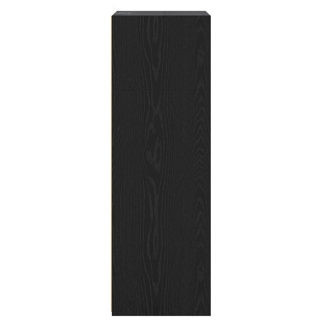 Highboard Sort eg 70 x 41 x 124 cm Konstrueret træ