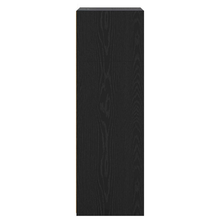 Highboard Sort eg 70 x 41 x 124 cm Konstrueret træ