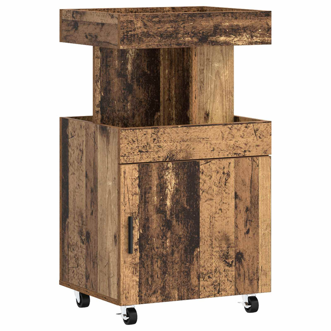 Barvogn Gammelt træ 50 x 41 x 89 cm Konstrueret træ