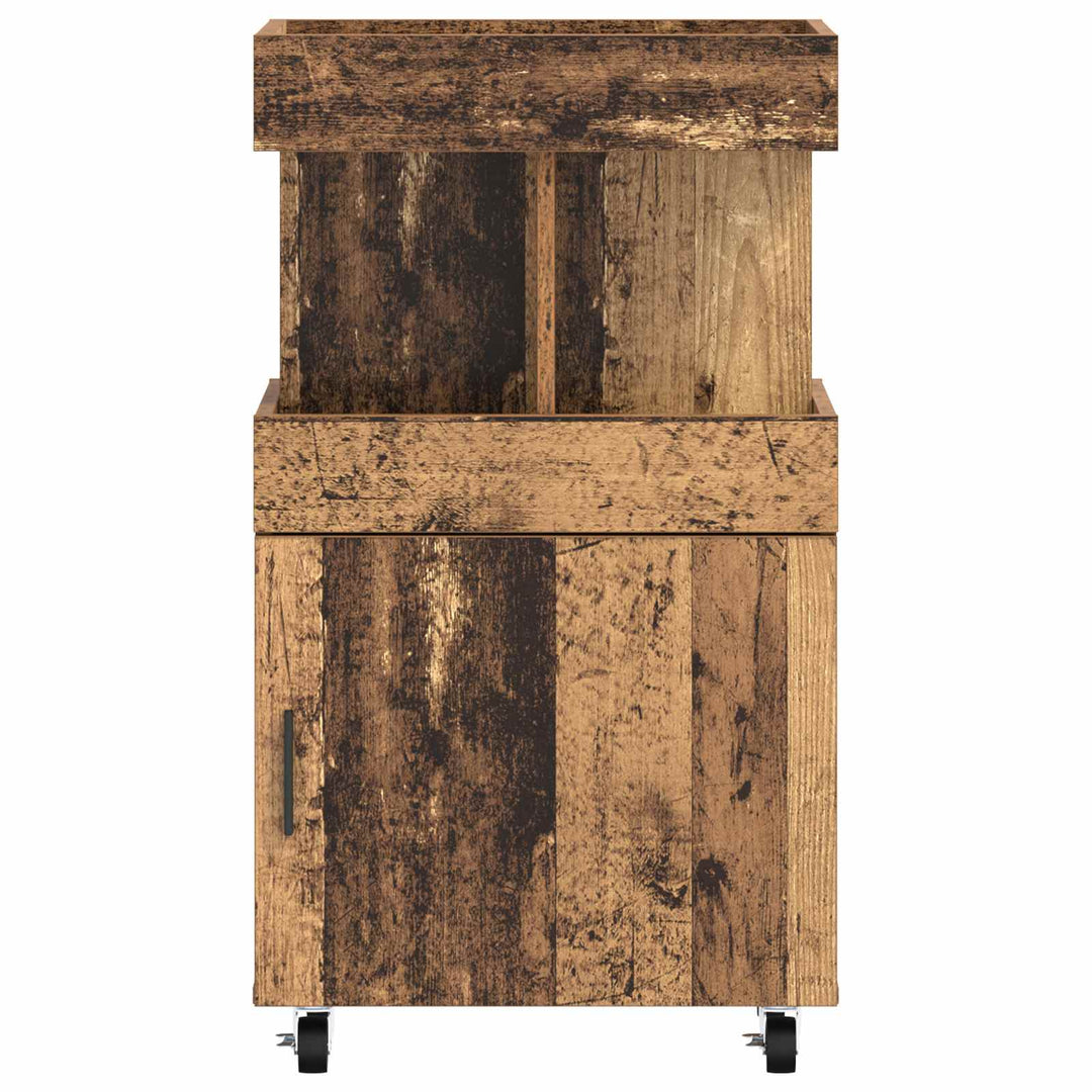 Barvogn Gammelt træ 50 x 41 x 89 cm Konstrueret træ