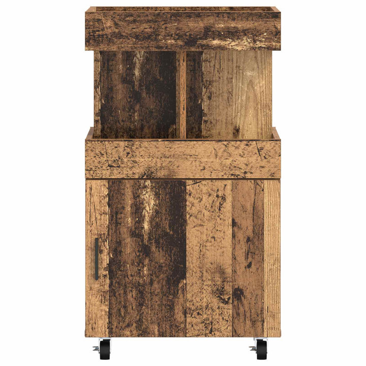 Barvogn Gammelt træ 50 x 41 x 89 cm Konstrueret træ