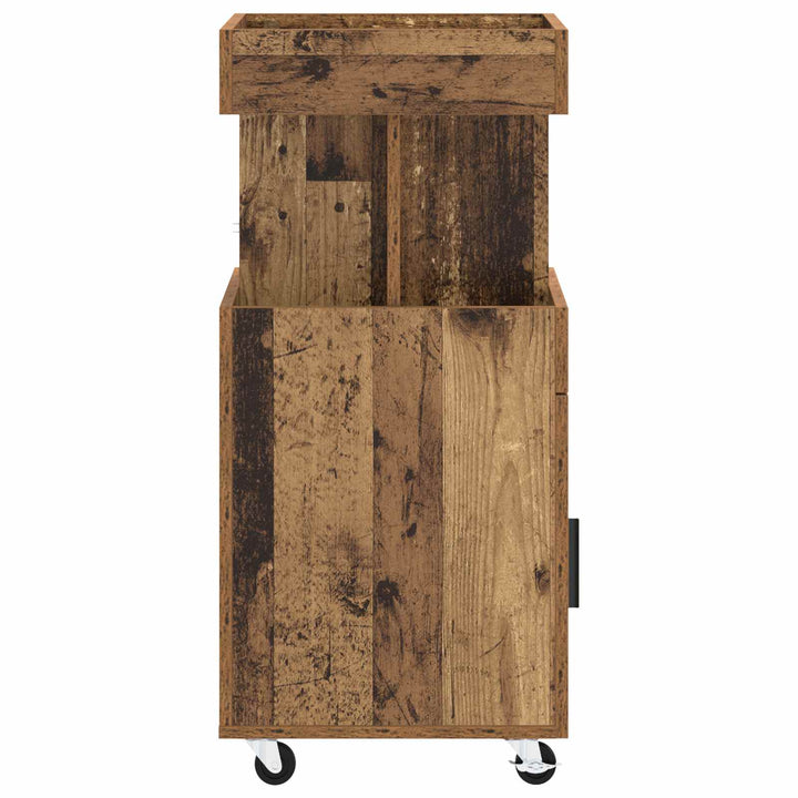 Barvogn Gammelt træ 50 x 41 x 89 cm Konstrueret træ