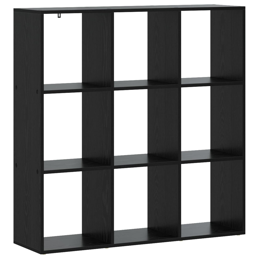 Bogskab 102 x 29 x 103,5 cm Konstrueret træ Sort eg