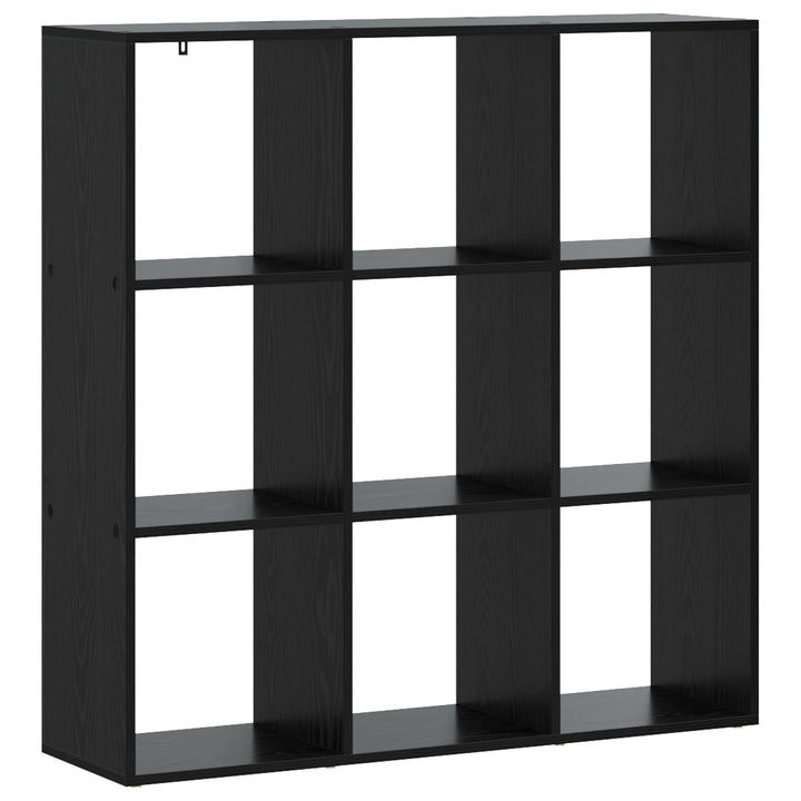Bogskab 102 x 29 x 103,5 cm Konstrueret træ Sort eg