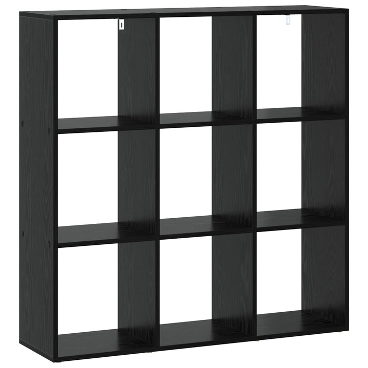 Bogskab 102 x 29 x 103,5 cm Konstrueret træ Sort eg