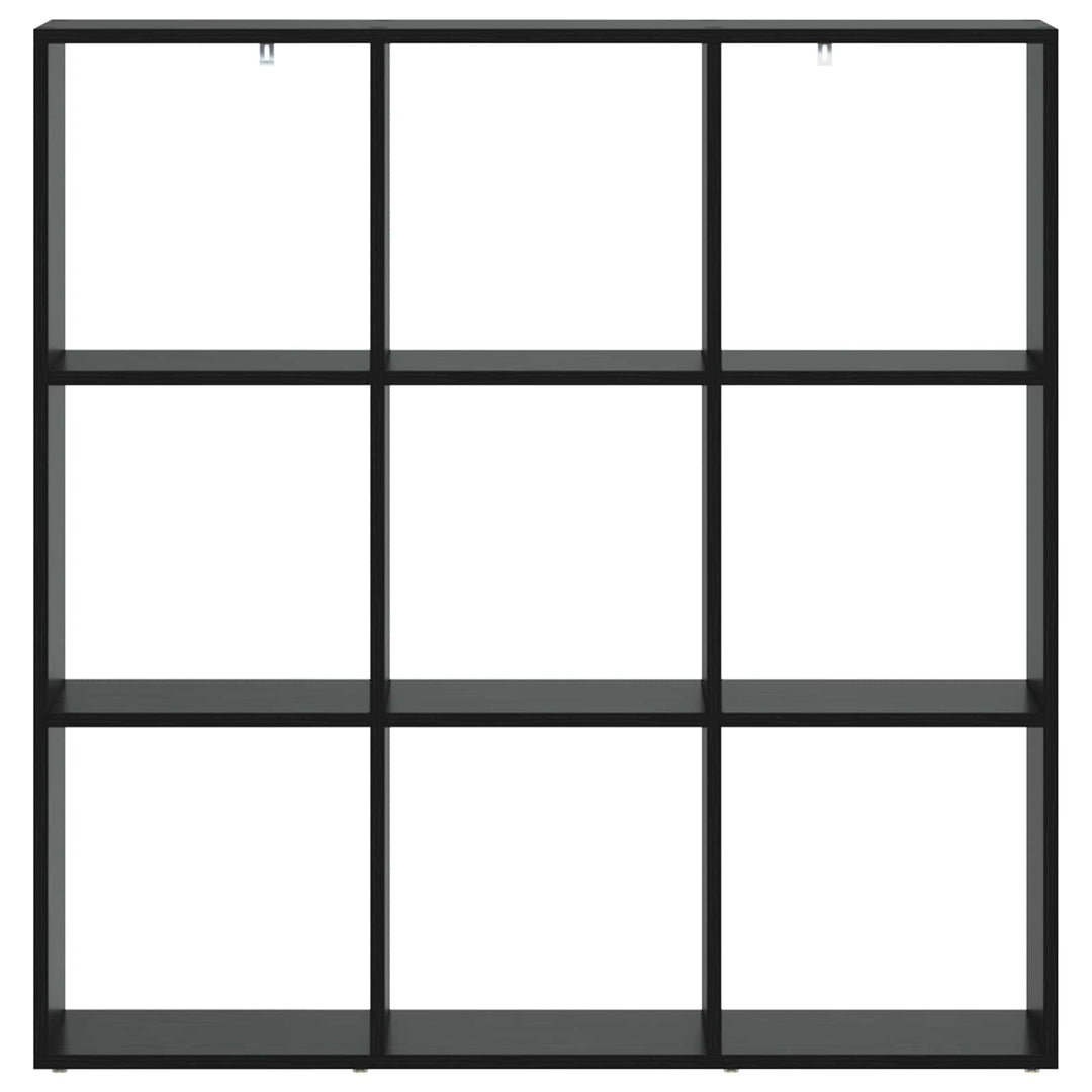Bogskab 102 x 29 x 103,5 cm Konstrueret træ Sort eg