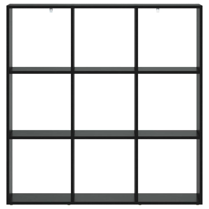 Bogskab 102 x 29 x 103,5 cm Konstrueret træ Sort eg