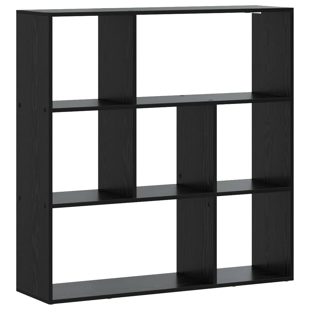Bogskab 102 x 29 x 103,5 cm Konstrueret træ Sort eg
