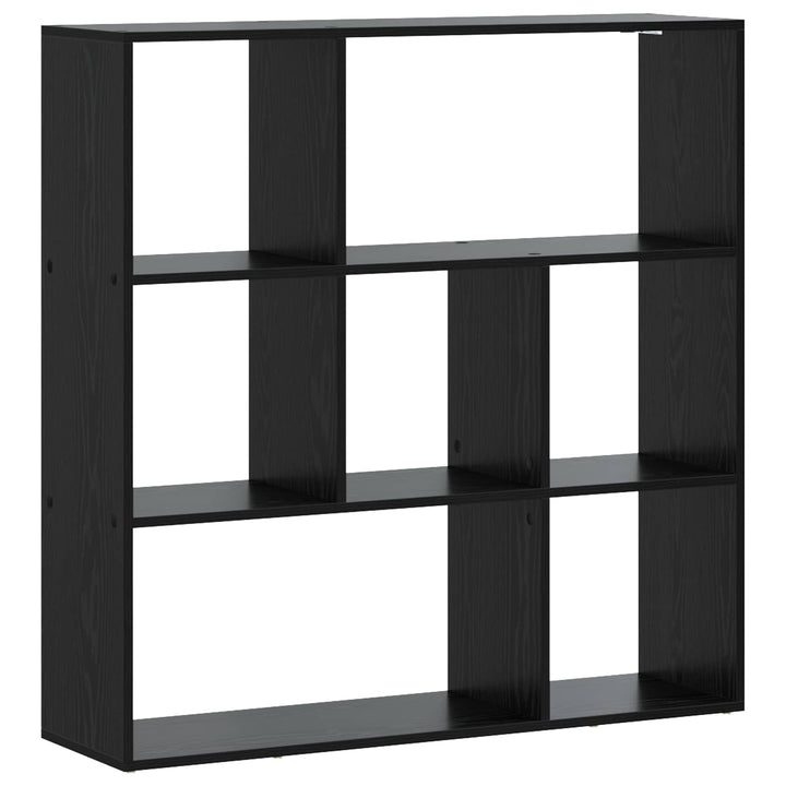 Bogskab 102 x 29 x 103,5 cm Konstrueret træ Sort eg