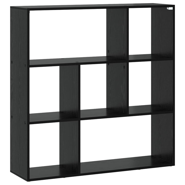 Bogskab 102 x 29 x 103,5 cm Konstrueret træ Sort eg