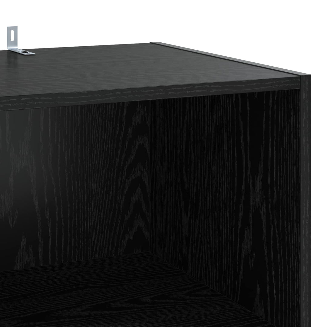 Sideboard Sort eg 45 x 41 x 185 cm Konstrueret træ