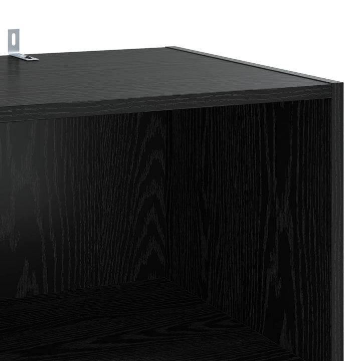 Sideboard Sort eg 45 x 41 x 185 cm Konstrueret træ