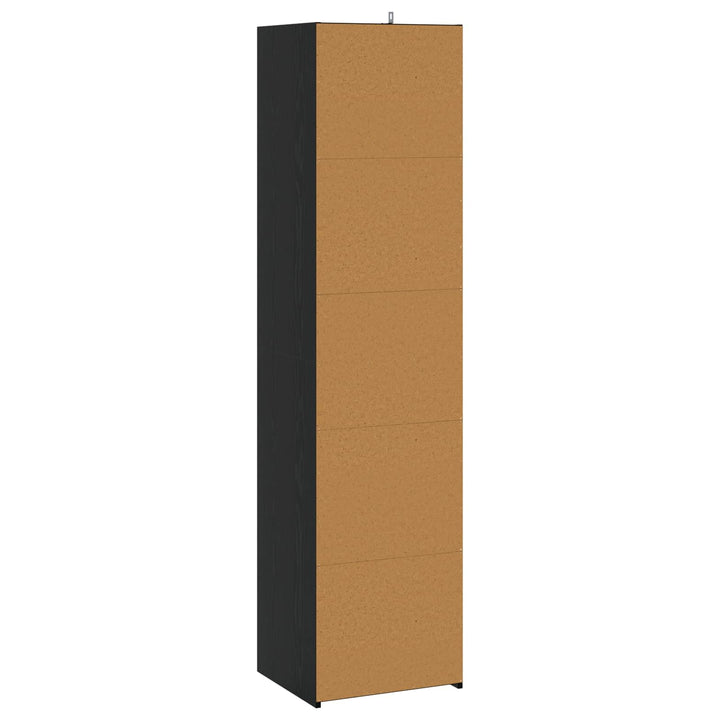 Sideboard Sort eg 45 x 41 x 185 cm Konstrueret træ