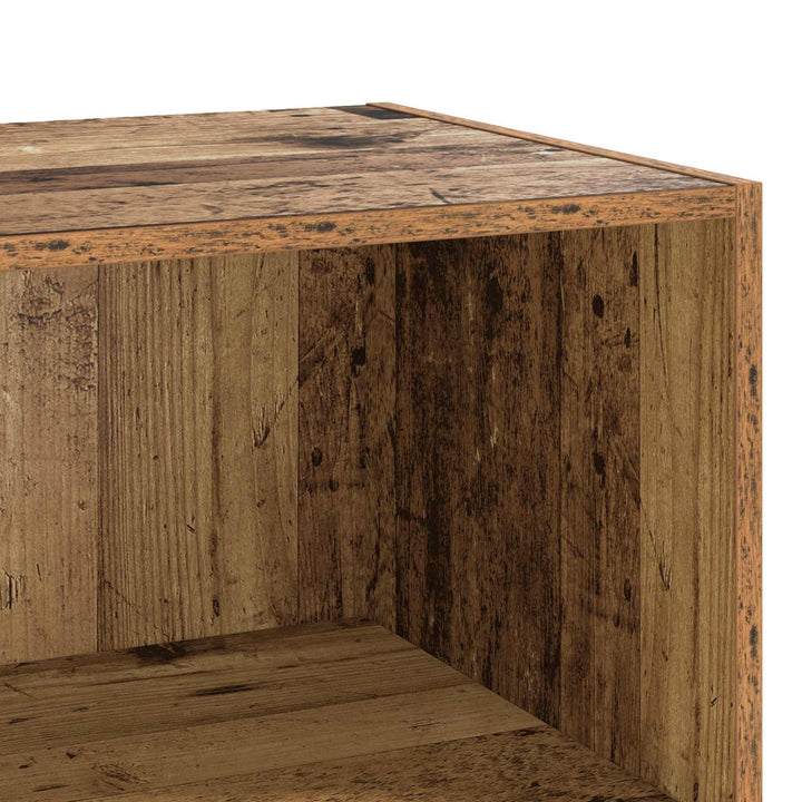 Sideboard Egetræ 70 x 41 x 185 cm Konstrueret træ