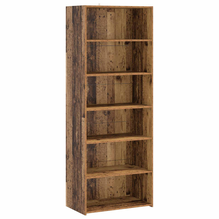 Sideboard Egetræ 70 x 41 x 185 cm Konstrueret træ