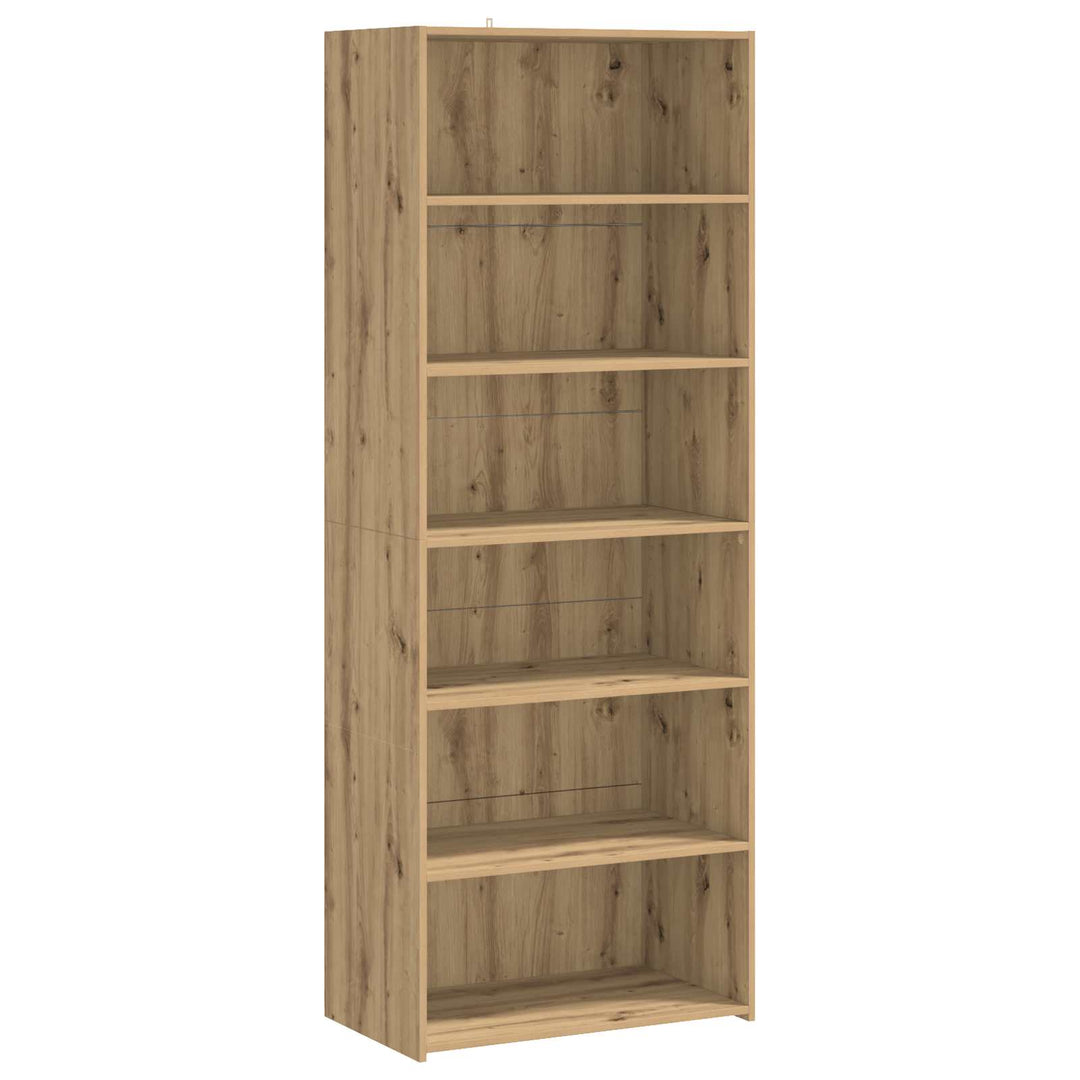 Sideboard Artisan-eg 70 x 41 x 185 cm Konstrueret træ