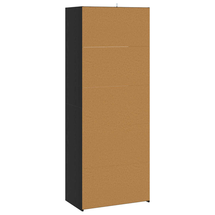 Sideboard Sort eg 70 x 41 x 185 cm Konstrueret træ