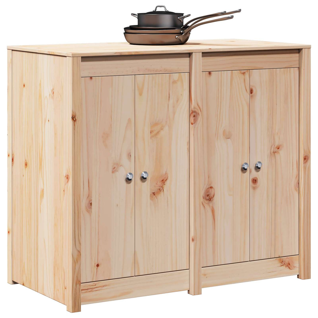 Udendørs køkkenskab MEPPEL Naturlig Douglas 106 x 55 x 92 cm