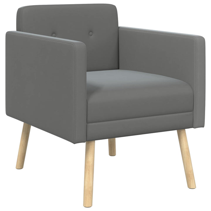 Accentstol Mørkegrå Velour