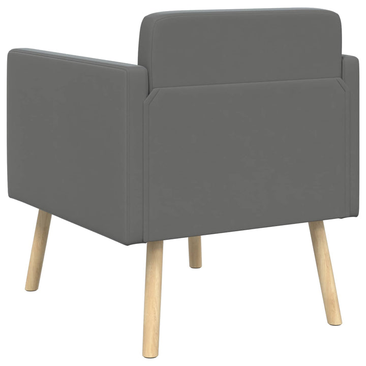 Accentstol Mørkegrå Velour