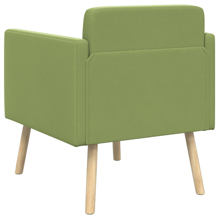 Accentstol Lys grøn Velour