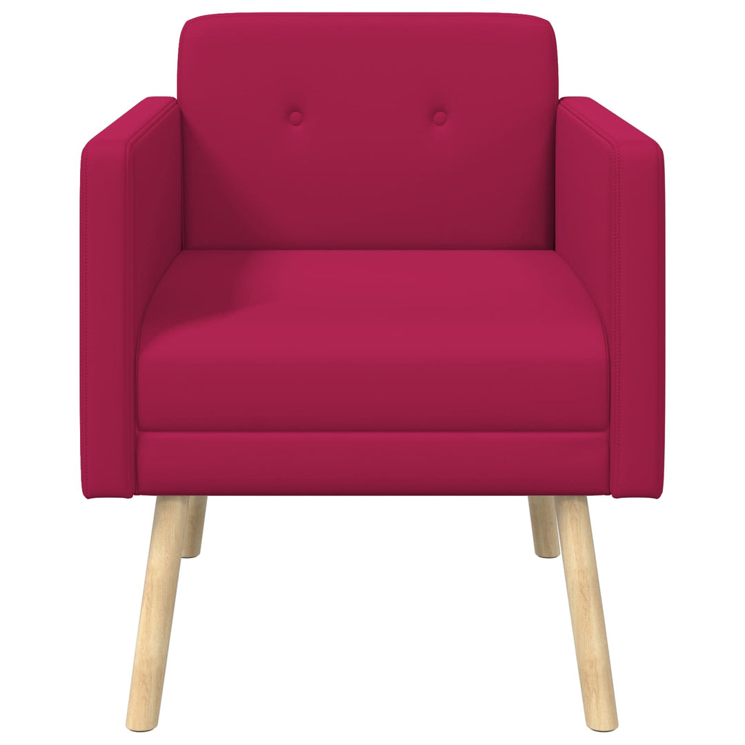 Accentstol Vinrød Velour
