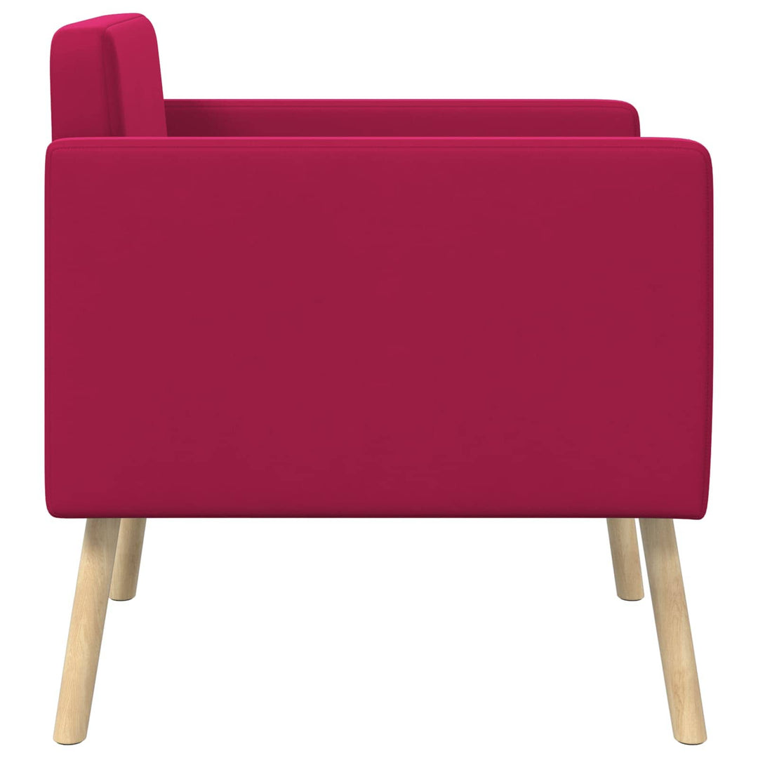 Accentstol Vinrød Velour