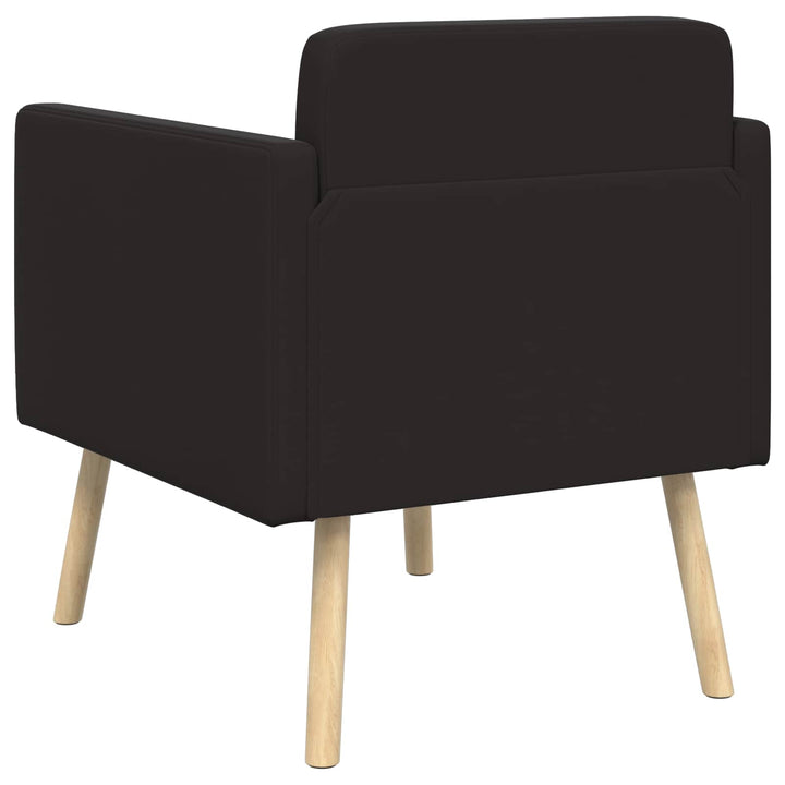 Accentstol Sort Velour